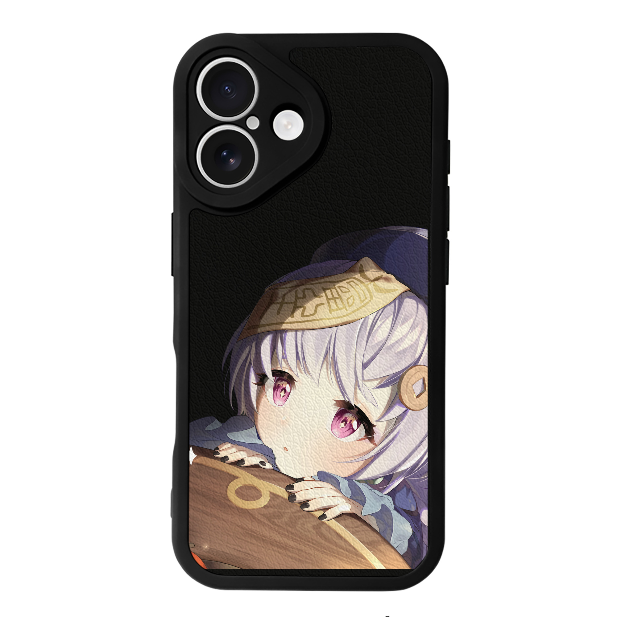 げんし神 七七 なな  genshin Nana 【iPhone 16シリーズ対応】シリコンスマホケース（レザー調） 材質：シリコン
